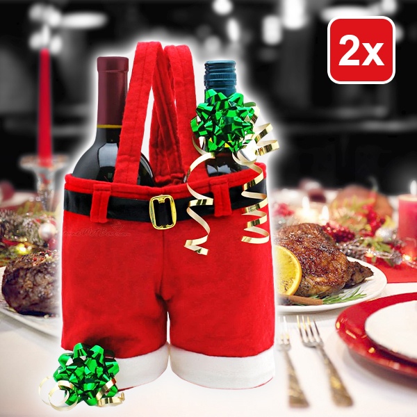 Sacchetto regalo per caramelle natalizie (2 pezzi) | CANDYBAG