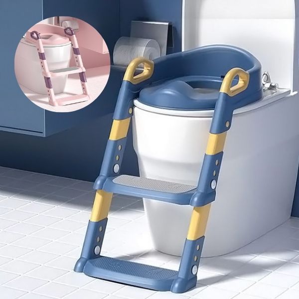 Sedile WC per bambini con gradini | KIDDISTEP