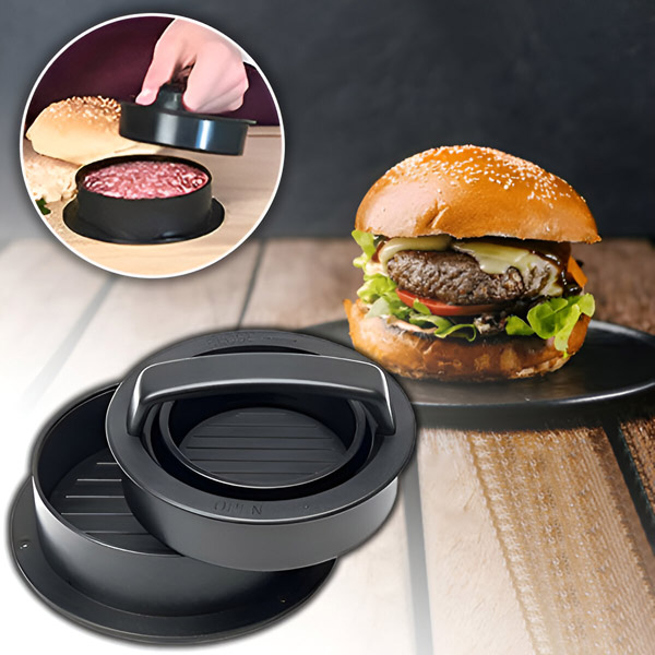 Pressa per hamburger professionale - alluminio antiaderente | BURGIPRESS