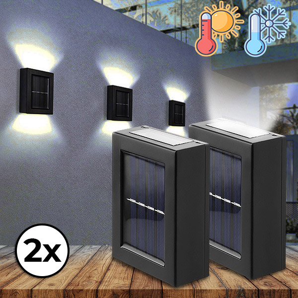 Lampada solare (2 pezzi) | DUOLUMO