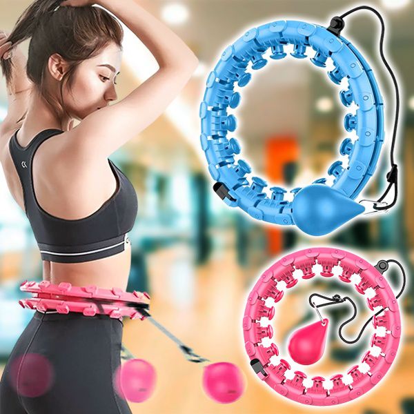 Hula hoop con pesi per la perdita di peso | SPINSLIM