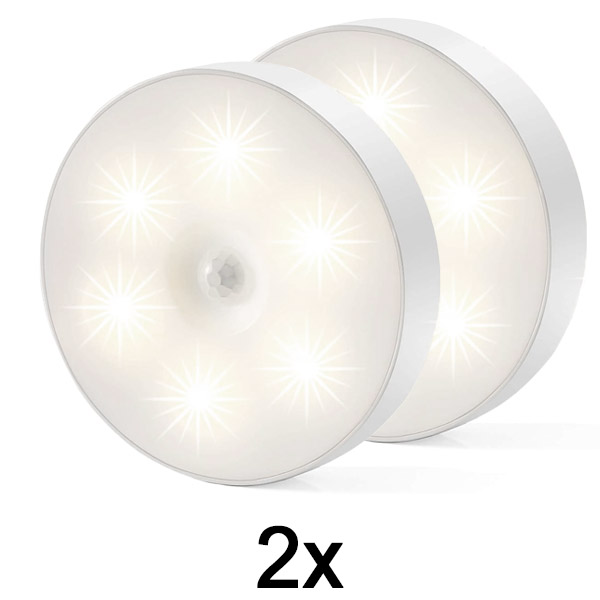 2x Lampada LED intelligente con sensore di movimento | LUMISIGN