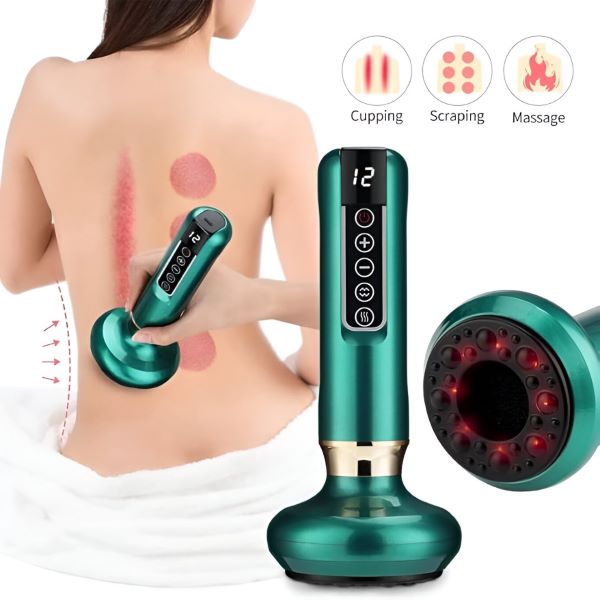 Massaggiatore anti-cellulite a vuoto e calore | CUPNOVA