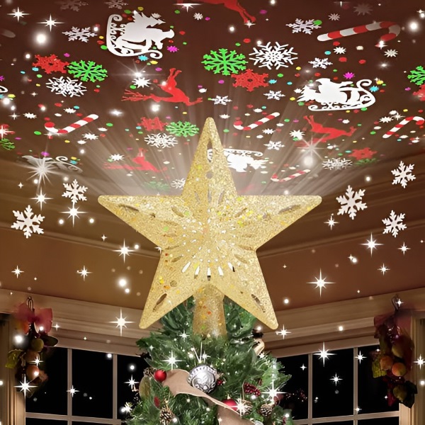 Proiettore per punta dell'albero di Natale | FLAKELITE