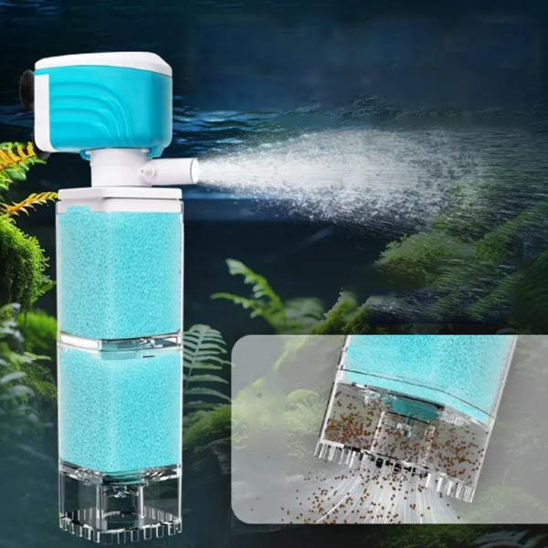 Pompa filtro sommergibile per acquario | AQUFRESH