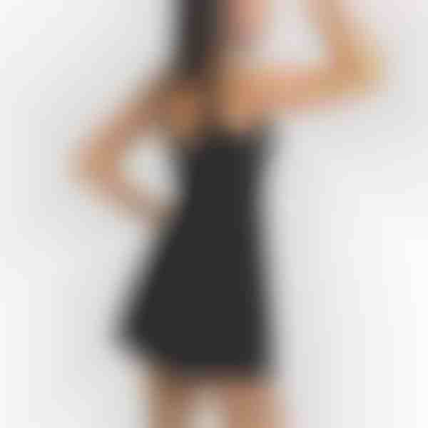 Vestito sportivo elasticizzato con pantaloncini integrati | GLIMDRESS