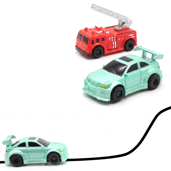 Auto giocattolo che segue la linea | DRAWCAR