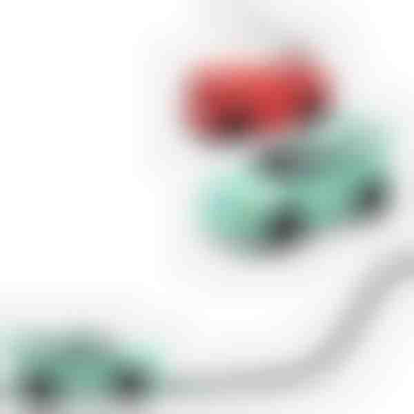 Auto giocattolo che segue la linea | DRAWCAR