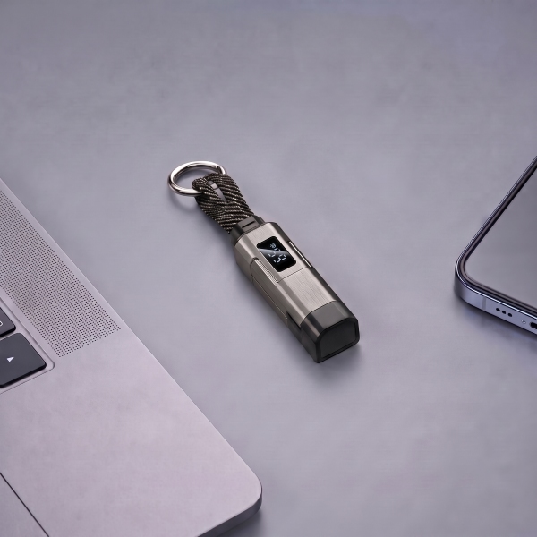 Portachiavi con cavo e display portatile | CHRGKEY