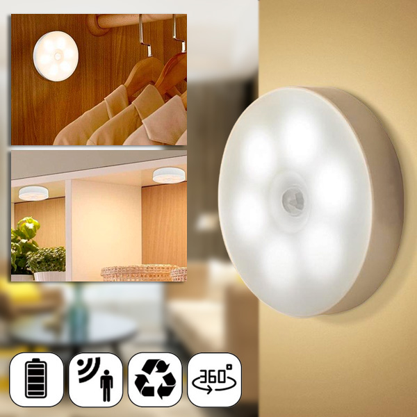 Lampada LED intelligente con sensore di movimento | LUMISIGN