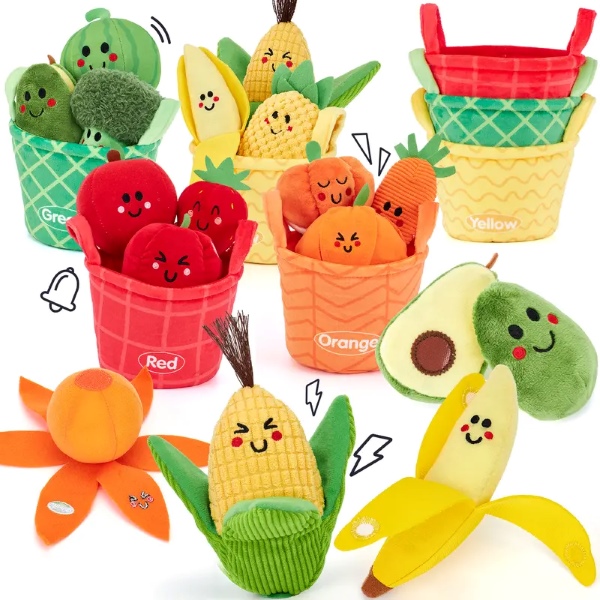 Set di alimenti per gioco sensoriale (16 pezzi/set) | SORTIFOOD